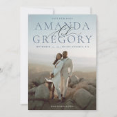 Et Script Full Photo Élégant Enregistrer La Carte  (Devant)