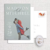 Et Script Photo Elegant Engagement Invitation de l