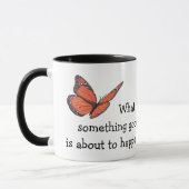 Et si quelque chose de bon café Mug (Gauche)