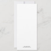 ET SOYEZ LE STYLE MARIÉ 2 DE FAIRE-PART DE MARIAGE (Dos)