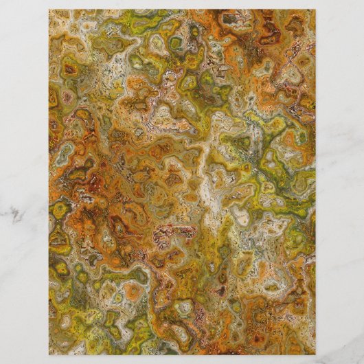 ET Swirly Marble Scrapbook Paper Bulk Pages Flyer (Voorkant)
