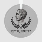 Et Tu, Brute ? Citation de Jules César de Shakespe (dos)