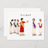 Et Tu Brute? Julius Caesar bij een Partij (Voorkant / Achterkant)