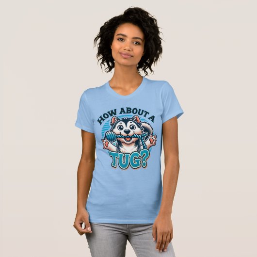 Et Un Tug - T-shirt Husky (Devant entier)