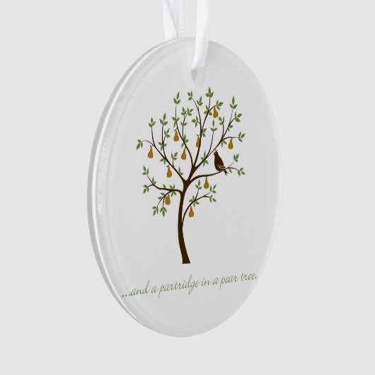 Et une perdrix dans un poirier (devant)