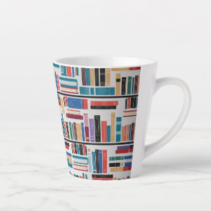 Étagère de bibliothèque minimaliste Mug Latte - 12
