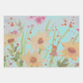 Etagère Ou Doublure Ou Emballage Cadeau Aquarellé (Devant 3)