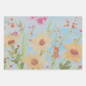 Etagère Ou Doublure Ou Emballage Cadeau Aquarellé (Devant)