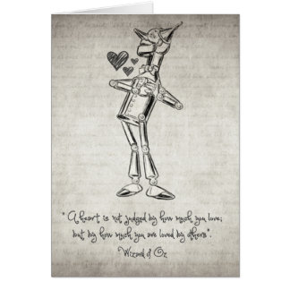 Étain Woodman - citation de magicien d'Oz