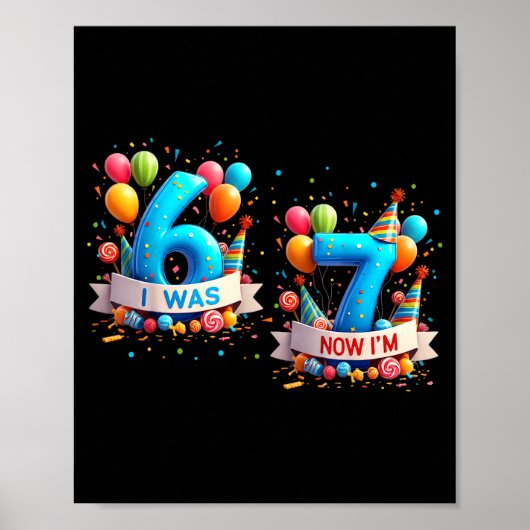 Était 6 7 décorations de ballons pour garçon ou fi (Devant)