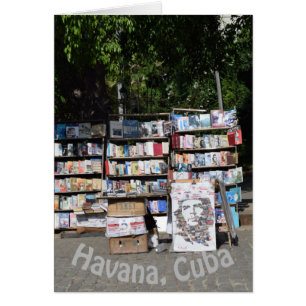 Étalage de livres de La Havane Cuba