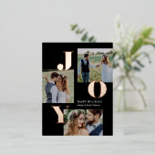 Etaler Joie Editable Couleur Foil Carte postale Fê (Debout devant)