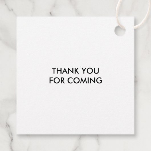 Étaler l'étiquette d'amour, étiquette cadeau Maria (Dos)