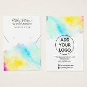 Etanche chic bijoux boucles d'oreille (Devant & derrière)