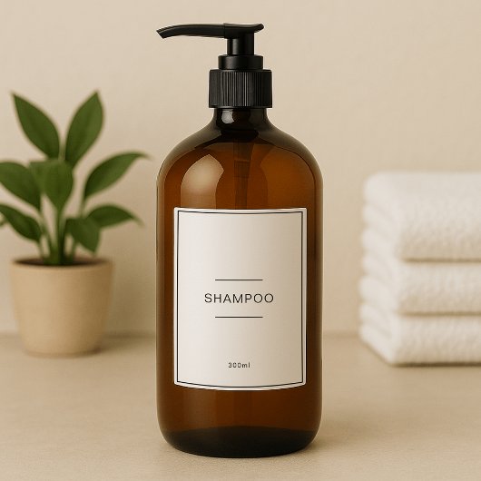 Etancheuse salle de bain vinyle étiquette