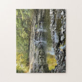 Étang avec Puzzle de cascade (Vertical)