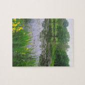 Étang dans le Puzzle du printemps (Horizontal)