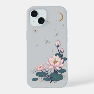 Étang de lotus au clair de lune