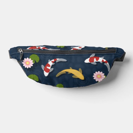Étang japonais de poissons Koi (Poser)