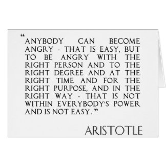 Étant carte fâchée