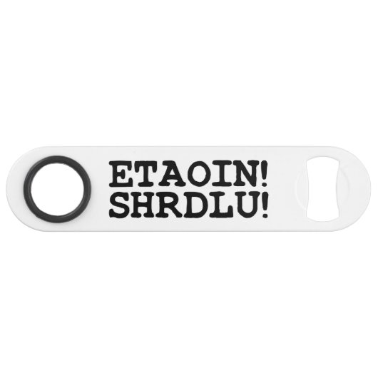 ETAOIN ! SHRDLU ! (Devant (Horizontal))