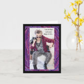 Étape de la carte de vie humoristique (Fleur jaune)