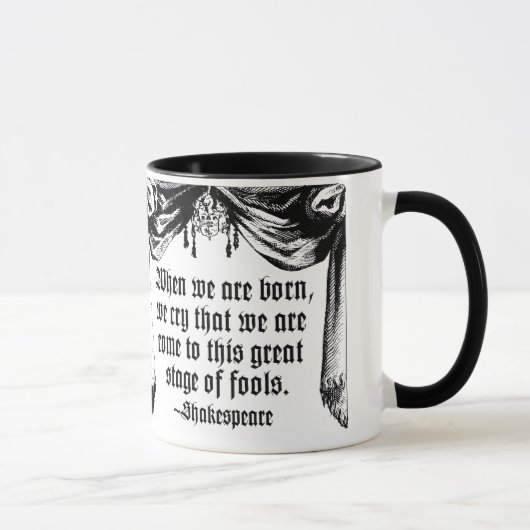 Étape de tasse de citation d'imbéciles, (Droite)