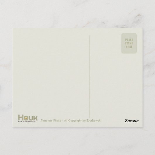 Étape ininterrompue - Carte postale (Dos)