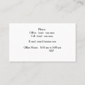 Étapes de la gloire de la justice Avocat Carte de  (Dos)