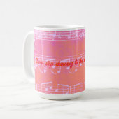 Étapes musicales - Mango Tango Mug (Devant gauche)
