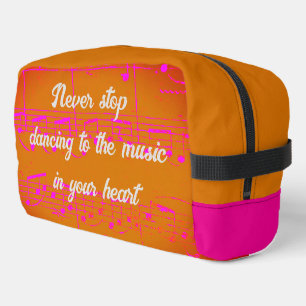 Étapes musicales - Sac de toilette de voyage Samba