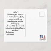 État américain du Kansas sur une carte et des info (Dos)