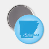 État Arkansas Magnet (Recto/Verso)
