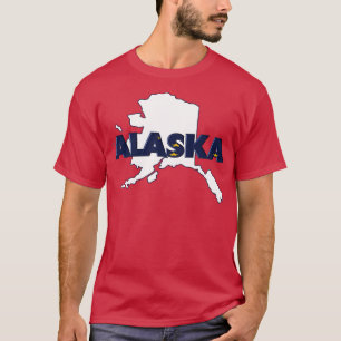 État couleur Alaska Imprimer TShirt