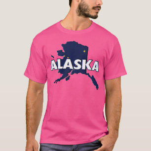 État couleur Alaska Imprimer TShirt 2