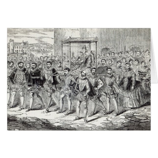 État d'avancement de la reine Elizabeth (Devant horizontal)