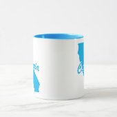 État De Californie En Forme De Mug (Centre)