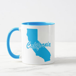 État De Californie En Forme De Mug