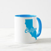 État De Californie En Forme De Mug (Devant droit)