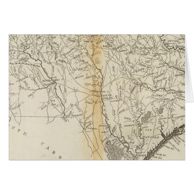 État de Caroline du Nord (Devant horizontal)