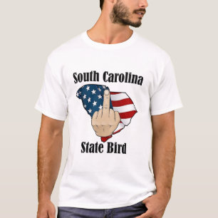 État de Caroline du Sud t-shirt oiseau majeur