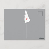 Etat de déménagement NOUVEAU HAMPSHIRE Carte posta (Dos)