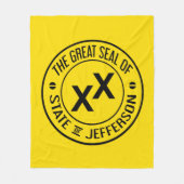 État de grand joint de couverture de jet de (Devant)