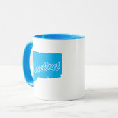 État De La Mug De Forme Connecticut (Devant gauche)