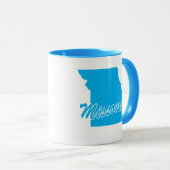 État De La Mug De Forme Missouri (Devant droit)