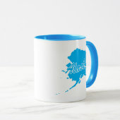 État De La Mug En Forme D'Alaska (Devant droit)