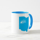 État De La Mug En Forme D'Ohio (Devant droit)