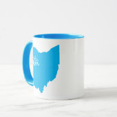 État De La Mug En Forme D'Ohio (Devant gauche)