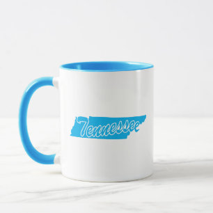 État De La Mug En Forme Du Tennessee