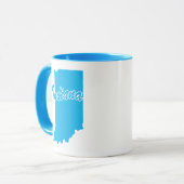 État De La Mug En Forme Indiana (Devant gauche)